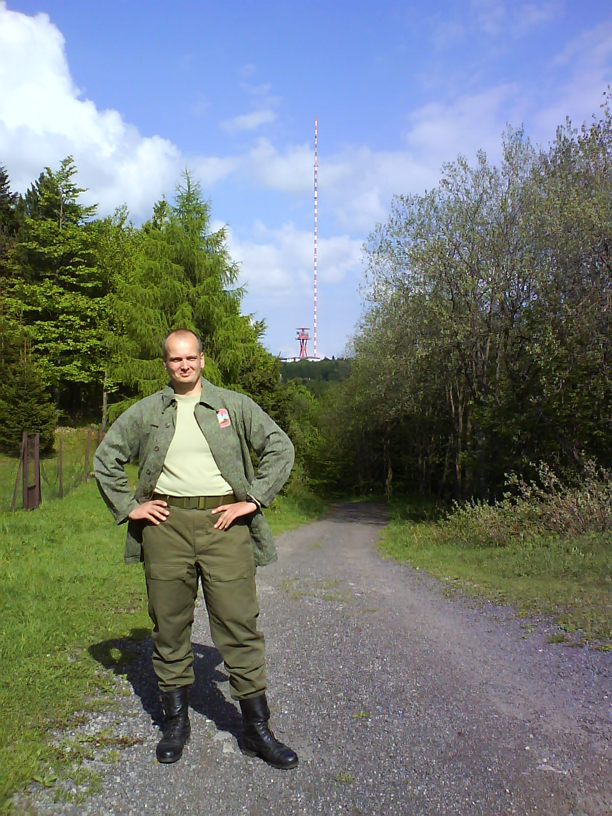 Rio pózuje na Skalke